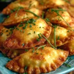 Delicious cream cheese wontons served with spicy chili dipping sauce