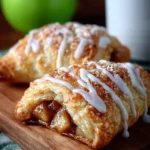 Delicious Apple Pie Turnovers with flaky pastry and apple filling