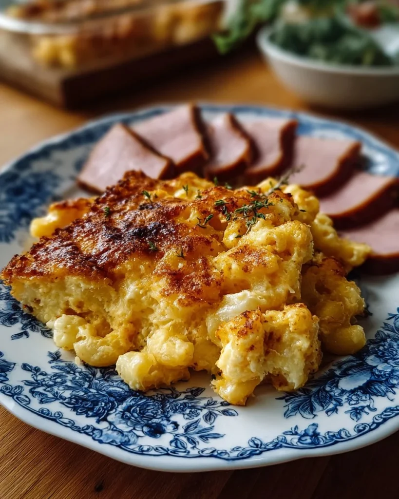 Delicious Crock Pot Macaroni and Cheese served in a bowl