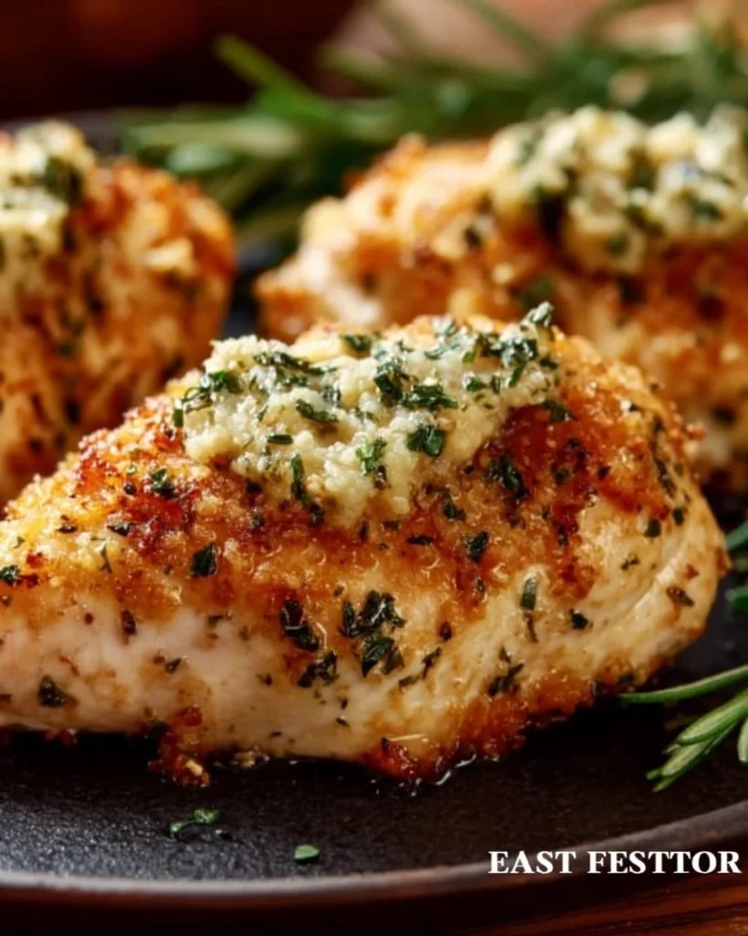 Melt in your mouth chicken breast cooked to perfection with herbs and spices.