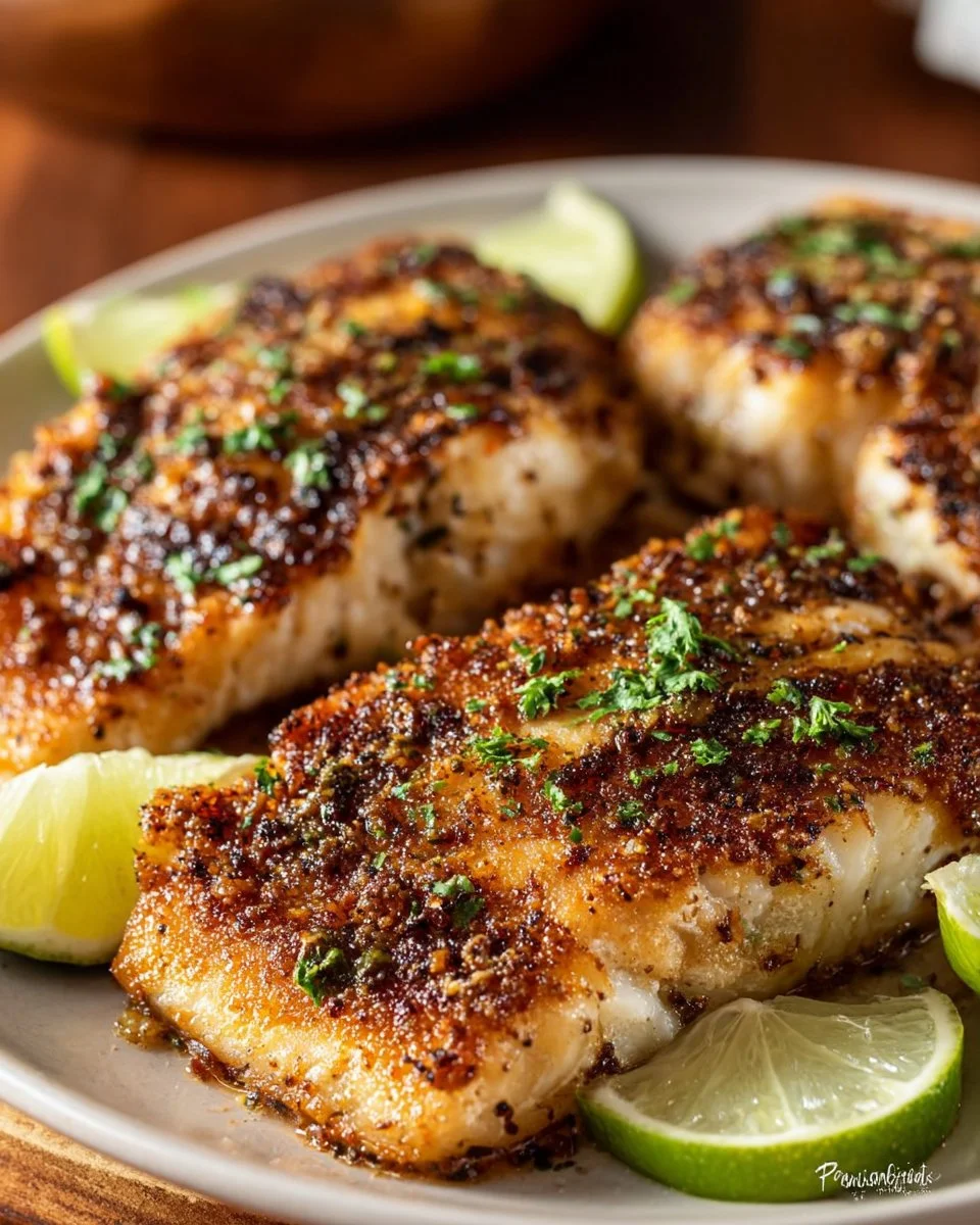 Delicious pan seared tilapia served with fresh vegetables