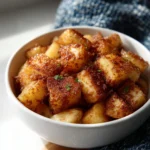 Deliciously caramelized apples topped with a golden syrup glaze.