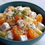 Five-Cup Fruit Salad with a colorful mix of fresh fruits