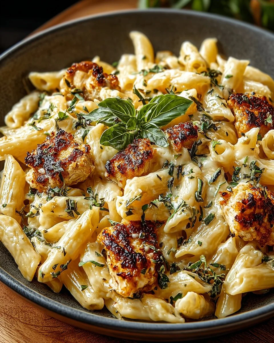 Delicious Marry Me Chicken Pasta dish served on a plate