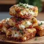 Cheesy pizza sliders served on a platter, perfect for gatherings.