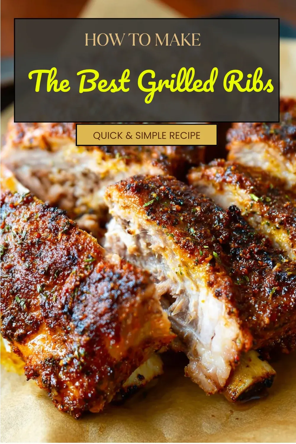 The Best Grilled Ribs