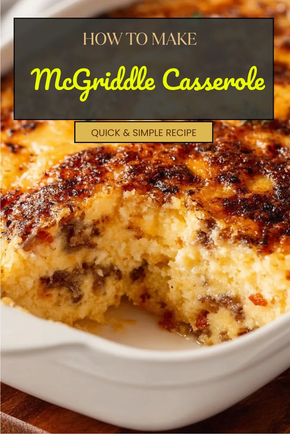 McGriddle Casserole