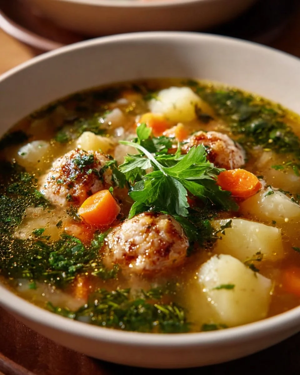 A plate of Slow Cooker Tuscan Chicken with fresh herbs and vegetables