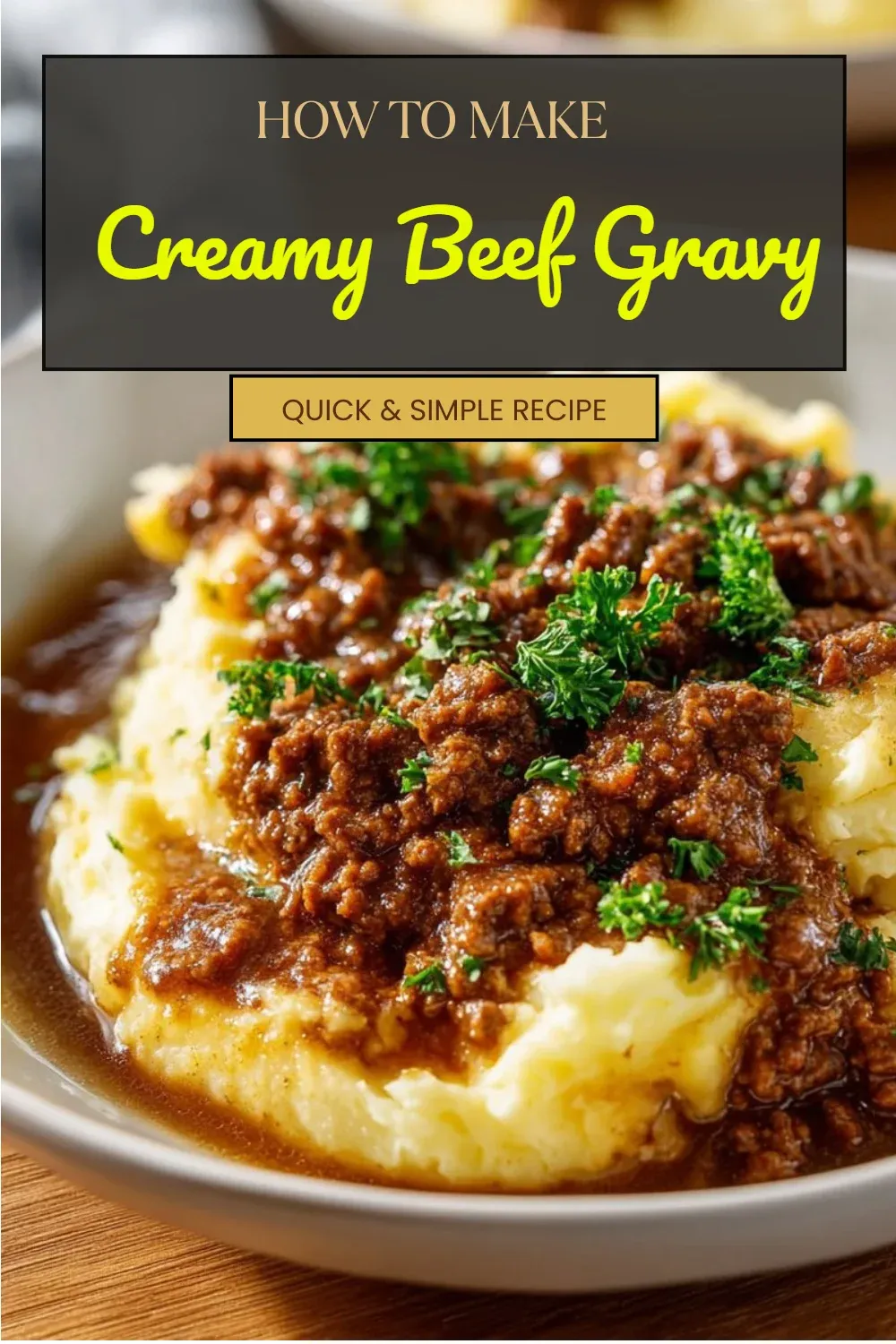 Creamy Beef Gravy