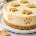 Delicious cheesecake recipe for dogs made with safe ingredients