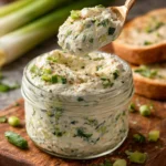 Delicious garden vegetable spread made with fresh ingredients.