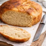 Homemade sourdough bread baking in a crockpot for a unique cooking method.