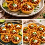 Delicious Taco Ranch Bites served on a platter with dipping sauce