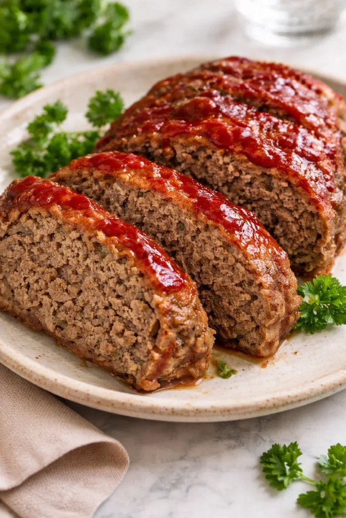 Easy meatloaf recipe for a quick and delicious family dinner.