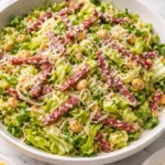 Fresh Scala Chopped Salad with colorful vegetables and dressing