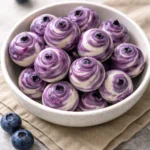 Tasty Blueberry Greek Yogurt Bites for a healthy snack option