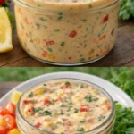 Delicious Rotel Ranch Dip served in a bowl with chips for dipping.