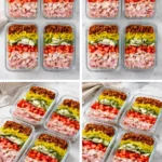 Delicious Sub Bowls inspired by Jersey Mike's Sub In A Tub recipe with fresh ingredients.